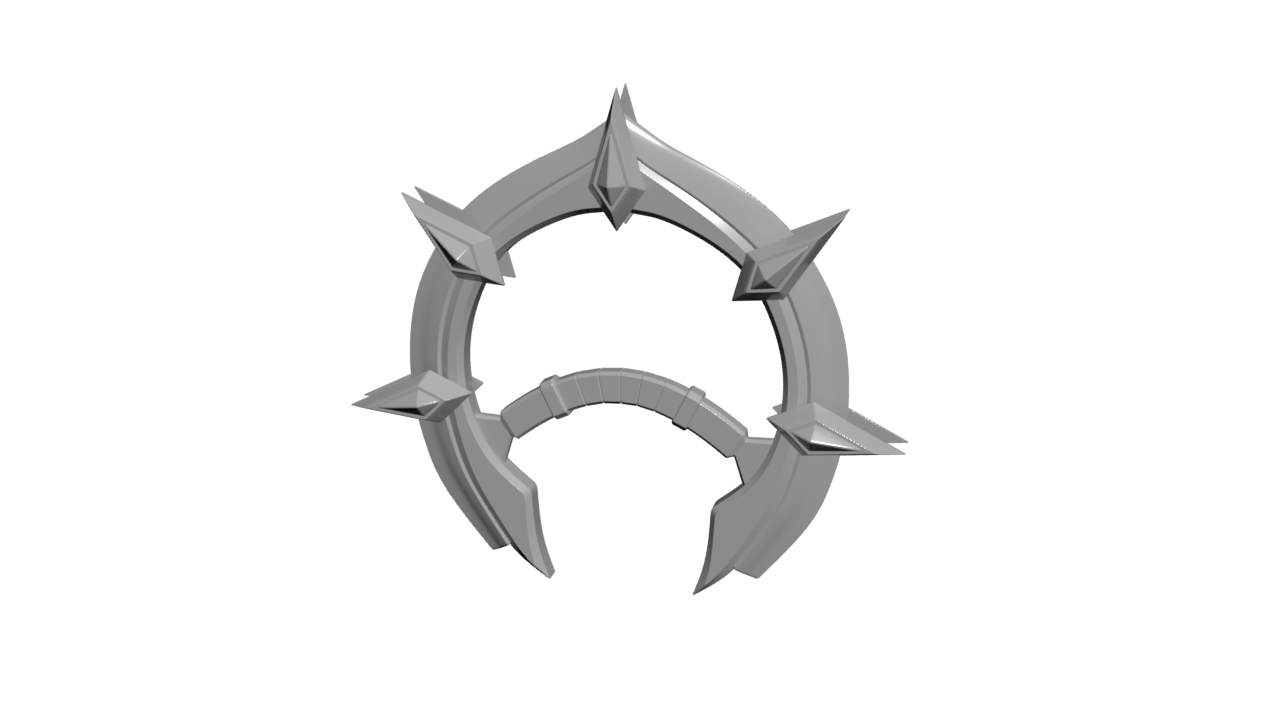 星海环刃兵器建模（3ds Max）